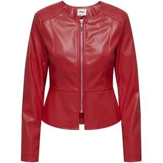 ONLY Damen Onlsaramy Faux Leather Jacket Cc OTW Kunstlederjacke - S