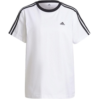Adidas Damen T-Shirt (Short Sleeve) W 3S Bf T, White/Black, H10201, 2XSS