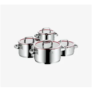 WMF Function 4 Topf-Set 4-tlg. 3 x Fleischtopf + Bratentopf rot