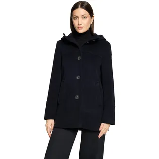 GIL BRET Wolljacke mit Kapuze Dunkelblau 42