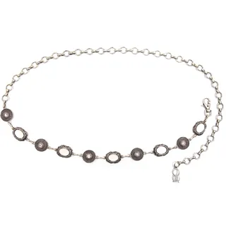 COLLEZIONE ALESSANDRO Kettengürtel Metall silber 1