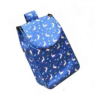 THEGA Einkaufstasche Shopping Trolley Ersatztasche - 41L Ersatz-Trolley-Tasche, Oxford-Stofftasche, wasserdichte Ersatz-Trolley-Aufbewahrungstasche, Einkaufstrolley-Tasche, Einkaufswagen-Taschen