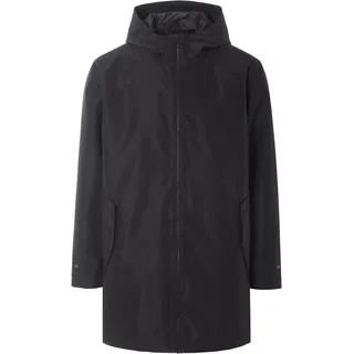 LIVERGY® Herren Trenchcoat (schwarz, XL (56/58))