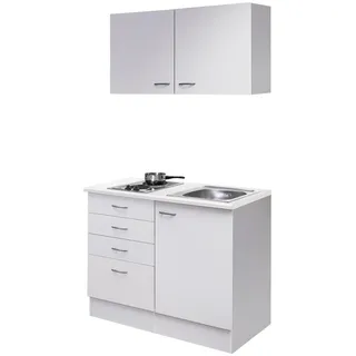 Flex-Well Küchenzeile Wito 100 cm Weiß