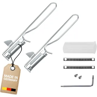 Westmark Sparschäler Famos 2er Set inkl. Ersatzklingen-Set Edelstahl Silber