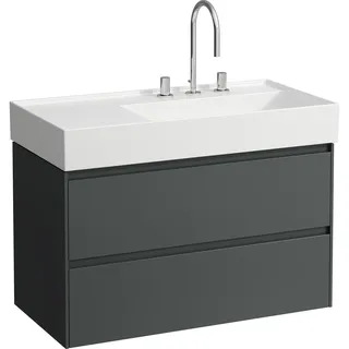 Laufen LANI für Kartell Waschtischunterbau, 2 Schubladen, 880x450x515mm, zu H810339, H4039621122661,