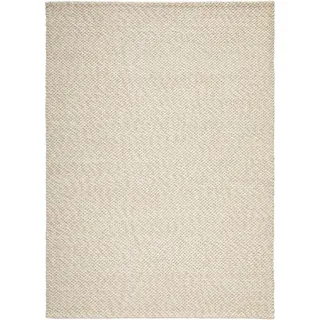 Linea Natura Handwebteppich, Beige, Textil, Schmetterling, rechteckig, 130x190 cm, pflegeleicht, leicht zusammenrollbar, Teppiche & Böden, Teppiche, Naturteppiche