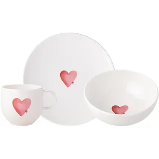 Villeroy & Boch With Love Frühstücksset 3-tlg. Sending Love