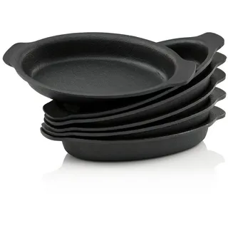 BBQ-Toro Pfannen-Set 6-tlg. 22,5 x 13 cm + 22,5 x 13 cm + 22,5 x 13 cm + 22,5 x 13 cm + 22,5 x 13 cm + 22,5 x 13 cm