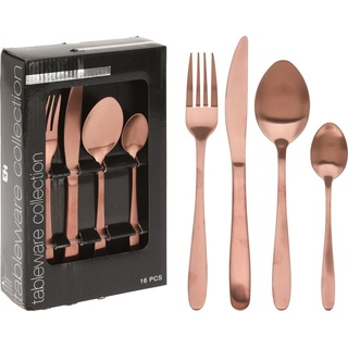 Ta Collection Ta Collection Besteckset - 16 Teile - Rosegold - Rosegold