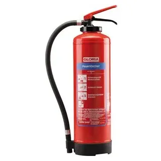 Gloria Feuerlöscher WH 6 Easy, 6 Liter, Wasserlöscher, 34A, fluorfrei