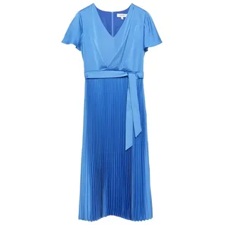 Comma, Kleid Partykleid Blau 38