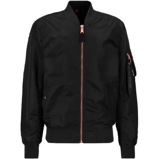 Alpha Industries Ma-1 Vf Lw Jacke Black / Copper S