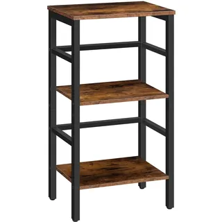 HOOBRO Leiterregal 3 Ebenen Bücherregal Weiß