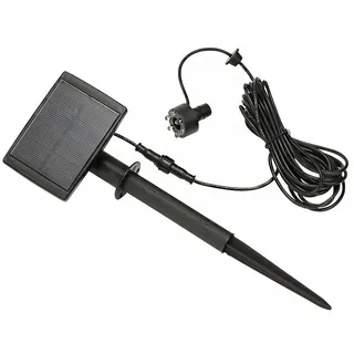 Dehner Solar LED-Universalbeleuchtung Kunststoff Ø LED-Kopf 3 cm 6,7 cm schwarz