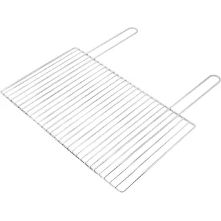 Primaster Grillrost 54 x 34 cm Edelstahl silberfarben