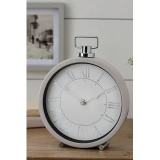 Next Tischuhr Hübsche Kaminuhr in Vintage-Optik beige