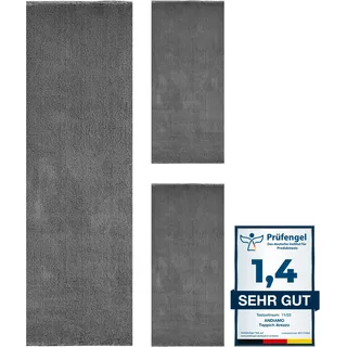Andiamo Arezzo Bettumrandung 1-tlg. 16 x 200 cm Grau