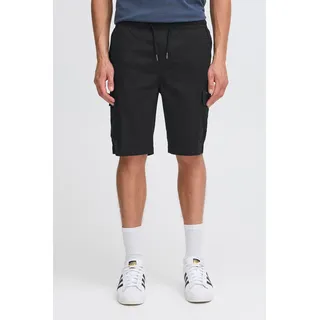 !Solid Cargo-Shorts Schwarz L