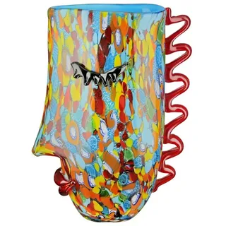 GILDE Dekovase GILDE Vase Froozen - mehrfarbig - H. 30cm x B. 20cm bunt