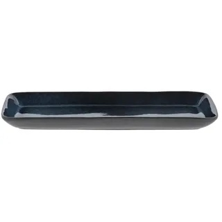 BITZ Servierplatte rechteckig in Farbe schwarz/dunkelblau