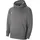 Park 20 Fleece Hoodie Kinder charcoal heathr/white M 137-147 cm