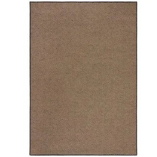 KADIMA DESIGN Kadima Juteteppich 200 x 290 cm Braun/Schwarz
