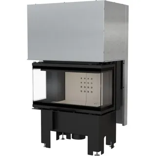 Kratki Kamineinsatz NBC 680/280 Stahl Schwarz