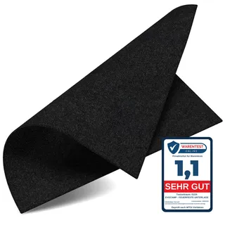 EVOCAMP Feuerfeste Unterlage 70x32 cm hitzebeständig bis zu 982 °C Feuerfester Stoff ideal als Feuerschutzmatte, als Grillunterlage, Hitzeschutzmatte Nicht brennbar, geeignet für 2-flammige Gaskocher