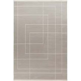 Kayoom Teppich »Stage« (125, Silber, 80 x 150 cm)