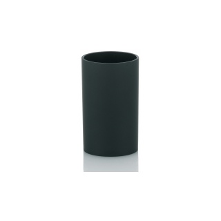 Kela Lis Zahnputzbecher, Kunststoff 21736 , Farbe: schwarz