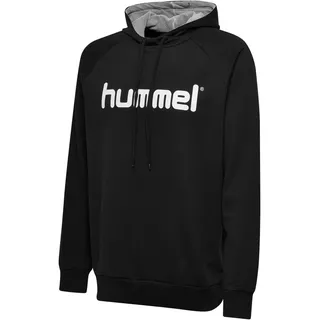 hummel GO Baumwoll Logo Hoodie Herren black S