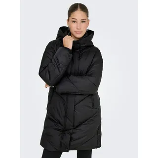 ONLY Steppmantel ONLMOLLY PUFFER COAT CS OTW schwarz XS (34)