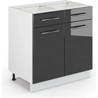 Vicco Schubladenschrank Fame-Line 80 x 51,5 x 81,5 cm Anthrazit