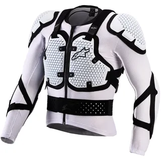 Alpinestars Protektorenjacke Bionic Action V3 XL Weiß/Schwarz