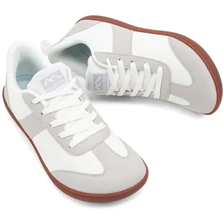 Sosenfer Barfußschuhe Damen Herren, Breite Zehenbox, Zero-Drop, Sneaker | Breite Zehenbox und Zero-Drop-Sohle für mehr Zehenfreiheit und flexible Bewegungen. - 45 EU Weit