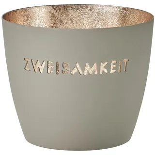 Giftcompany Windlicht Madras Eisen Grau