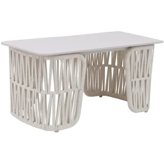 MCW Gartentisch 90 x 45 x 43 cm Weiß