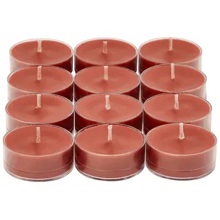 Bourbon Bourbon Bernsteinfarbene Teelichter – 12 Stück – Partylite – Bonfire Bourbon