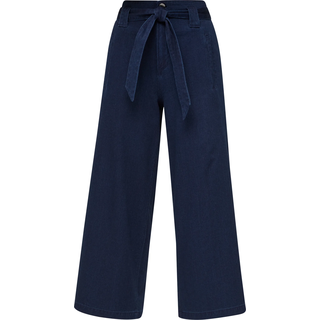 s.Oliver - Jeans-Culotte Suri / Regular Fit / High Rise / Wide Leg, Damen, blau, 44