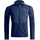 Fleece Light Grid Hoodie Blau S