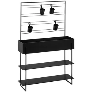 Dehner Provence 160 x 100 x 30 cm Schwarz