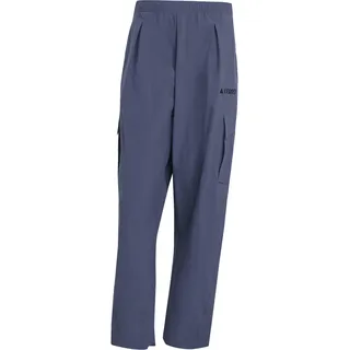 adidas Terrex Herren Xploric Cargo Hose (Größe L, blau)