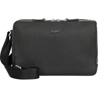 Lacoste Chantaco Umhängetasche Leder Black