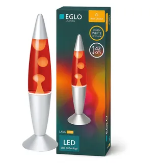 EGLO Lava Rot/ Silberfarben 1 St.