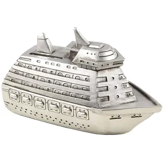 Spardose Sparbüchse Schiff Kreuzfahrt Dekoobjekt Figur Skulptur Statue aus Polyresin