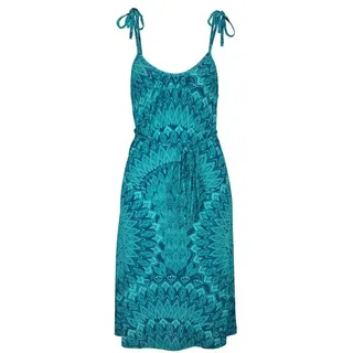 s.Oliver Strandkleid Damen Ethno-Stil Grün/Petrol 34