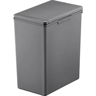 EKO Mülleimer mit Klappdeckel Morandi Touch Bin 20 l grau