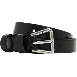 Liebeskind Berlin Damen Classic Buckle Slim 3S Belt S, Black-9999