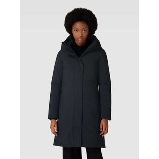 Mantel mit Kapuze Modell 'SIENNA', Black, S